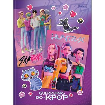Caderno Brochura Universitário Guerreiras do K-Pop 80 Folhas