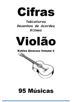 Caderno De Cifras E Tablaturas Violão 184 Pag 95 Músicas