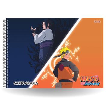 Naruto Anime Periférico 2-Dimensional Caderno Colorido, Jornal