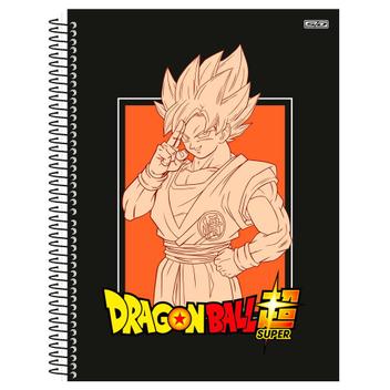 Caderno São Domingos Universitário Dragon Ball 80Fl - Destro