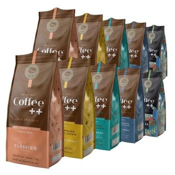 Café em Grão Torrado, Coffee Mais, 10 Pacotes de 250g - Coffee+ - Café ...