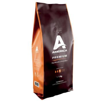 Oferta lojadolombardi - CAFÉ TORRADO EM GRÃO AMÉRICA PREMIUM 1kg - Magazine Luiza