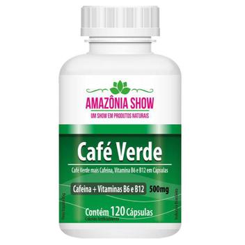 Café Verde 120 Cápsulas - Pressão Arterial, Perda Peso - Amazonia Show ...