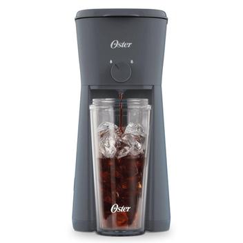 Cafeteira Elétrica Oster Iced Coffee 2 em 1 Cinza 220v - Ocaf820
