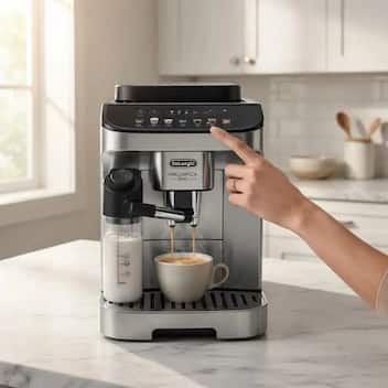 Cafeteira Expresso Delonghi Magnifica Evo Prata/preto 110v - Ecam 290.85