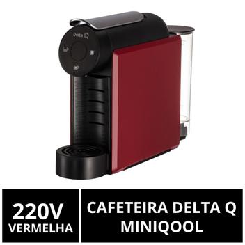 Cafeteira Expresso Delta Q Miniqool Vermelho 220v