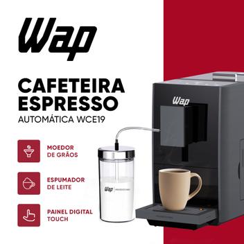 Cafeteira Expresso Wap Wce19 Cinza/preto 110v - Fw011370