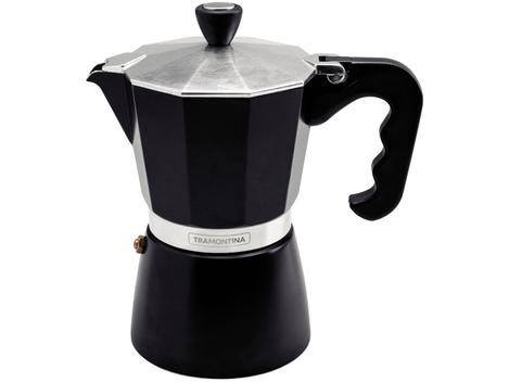 Cafeteira Italiana Tramontina 320ml Preto - 61768020
