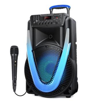 Caixa Amplificada Multilaser SP395 Sunny II 500w Microfone - Caixa