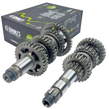 Caixa Cambio Completo Fazer 250 Xtz Lander 250 2006 A 2018 - EMBUS