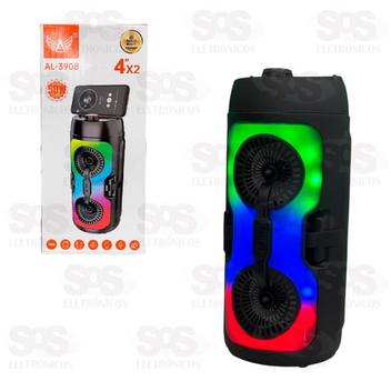 Caixa de som Altomex AL-3908 - Caixas de Som - Magazine Luiza