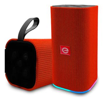 Caixa de Som Exbom Vermelho Cs-m33btl