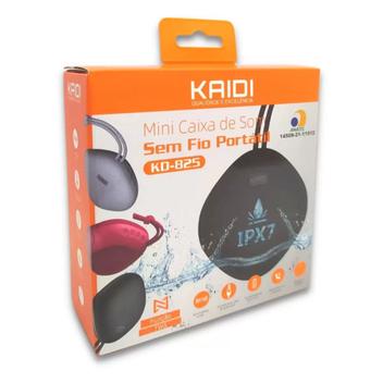 Caixa de Som Kaidi Preto Kd-825