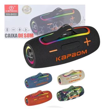 Caixa de Som Kapbom Azul Ka-8422