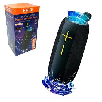 Caixa de Som Kaidi Preto Kd-828