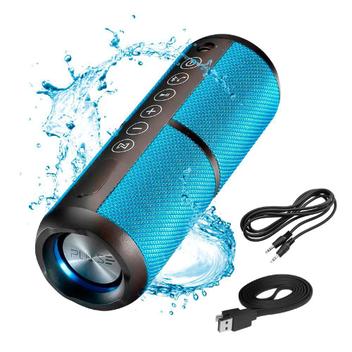 Caixa de Som Bluetooth Pulse Wave 2, 20W RMS Azul - SP375 - Caixa
