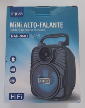 Caixa de Som Inova Preto Rad-8601