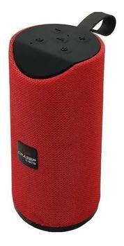 Caixa de Som Grasep Vermelho D-g113