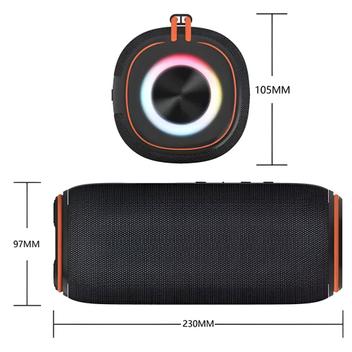 Caixa de Som Agold Preto Sm-17a
