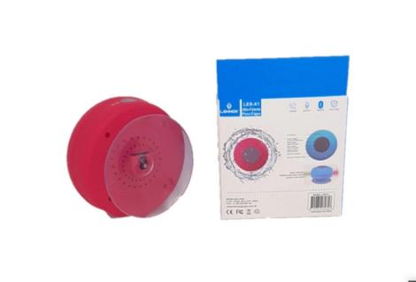 Caixa de Som Lehmox Rosa Les-x1