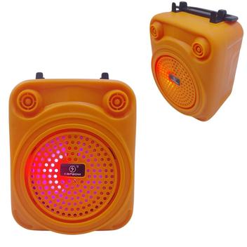 Caixa de Som Kapbom Laranja Ka-9112