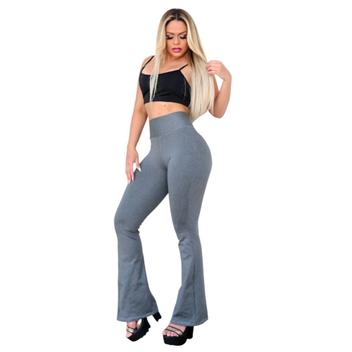Calça flare para best sale academia