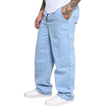 Calça Jeans Balão Boca Larga Masculina Dazzling - Estilo Mandrake ...