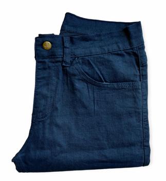 Calça Jeans Masculina Básica Tradicional Com Elastano Preto