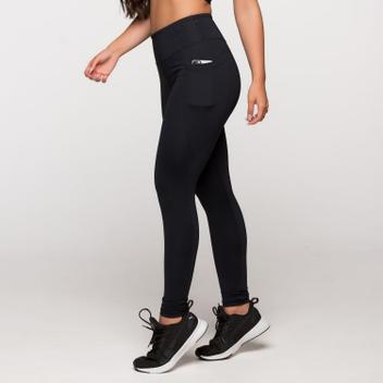 Calça Legging Poliamida com Faixa Lateral Chumbo e Detalhe L - LOT FITNESS  COMERCIO E INDUSTRIA LTDA - Outros Moda e Acessórios - Magazine Luiza