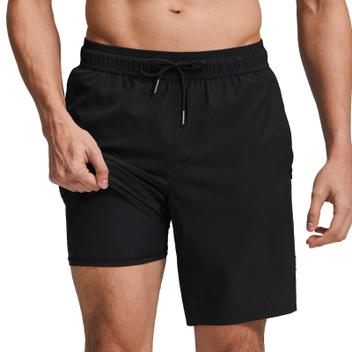 Calção De Banho Masculino Aueyan - Forro Compressão 18cm Secagem Rápida