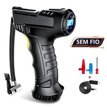 Calibrador De Pneu Portatil Digital Multifuncional Eletrico - Alley ...
