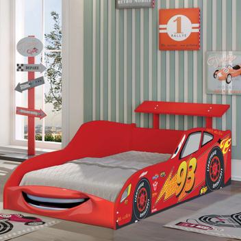 Cama Carro De Corrida Infantil Vermelho - Camicado