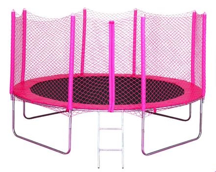 CAMA ELASTICA 3,05 M 100% NACIONAL SUPORTA ATÉ 180 kg ROSA PINK ...