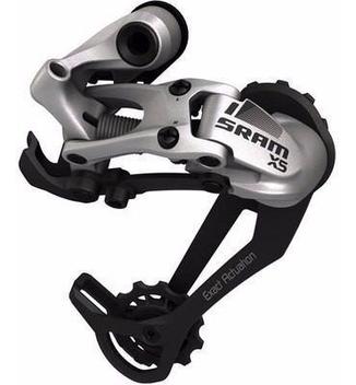 CRAマジカルサマナーSTM　OKUMURA Cambio Traseiro Sram X5 9v Médio Cage Mtb Prata - X7 X9 X0