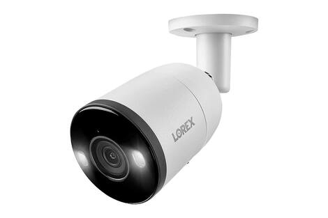 Lorex Intercom Câmera de segurança Lorex 4K IP Add-On Metal Bullet interna/externa ...