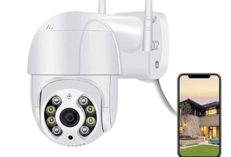Camera De Segurança Wifi Colorida Hd 360 Colorida A Noite - GFC ...
