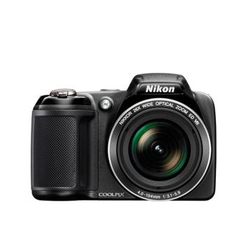 Câmera Digital Nikon L320 Coolpix 16,1 MP HD - Câmera Semi e