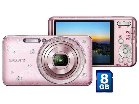 Câmera Digital Sony Cyber-shot Desire DSC-W570D - 16.1MP LCD 2,7 