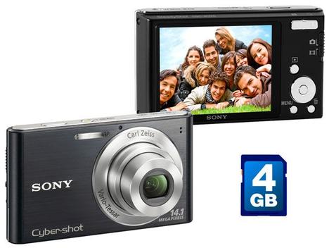 Câmera Digital Sony Cyber-shot DSC-W320 14.1 MP - Face Detector