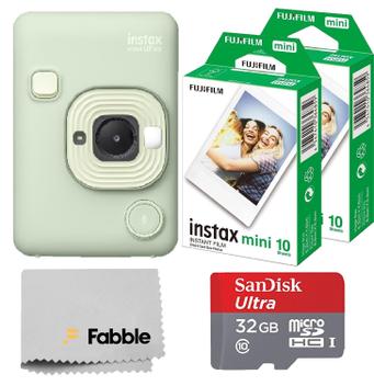 Câmera Fujifilm INSTAX Mini LiPlay Hybrid com 20 folhas de filme