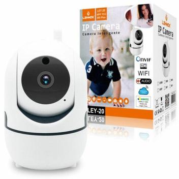 Câmera IP Inteligente Wireless APP YCC 365 Plus Campo de visão em 360º ...