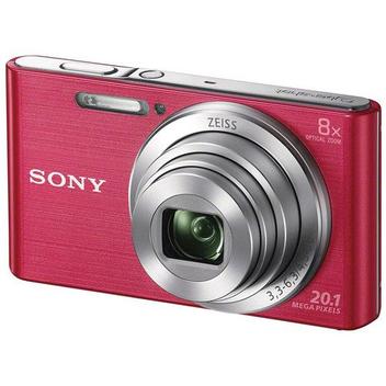 Câmera sony cyber-shot dsc-w830 rosa - Câmera Semi e
