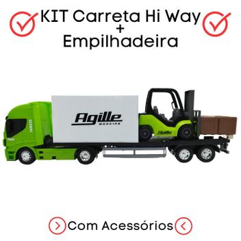 Brinquedo Infantil Caminhão Miniatura Iveco Hiway Usual - Loja Zuza  Brinquedos