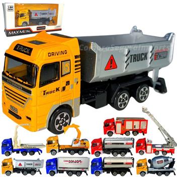 Caminhão Carreta de Brinquedo Miniatura Metal 30cm Coleção - Europio -  Caminhões, Motos e Ônibus de Brinquedo - Magazine Luiza