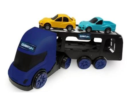 Carrinho Caminhão Bitrem Azul 20 peças Infantil Brinquedo - Poliplac -  Caminhões, Motos e Ônibus de Brinquedo - Magazine Luiza