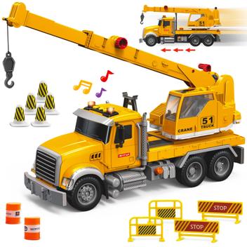 Caminhão Guindaste de Brinquedo MOBIUS Toys - Braço Extensível para ...