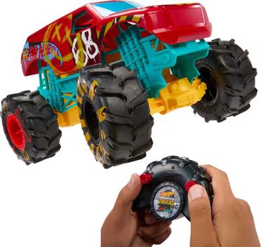 Caminhão Monster Hot Wheels RC - Escala 1:15 - Controle Remoto ...