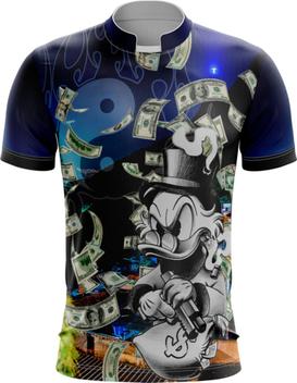 Camiseta Mandrake Pato Donald Tio Patinhas Favela Dry#