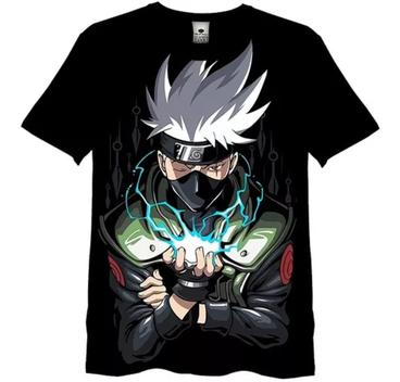 Camisa Camiseta Full 3d Top Naruto Uzumaki Kakashi - HELP FULL - Outros  Moda e Acessórios - Magazine Luiza