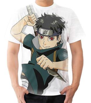 Camiseta Camisa Personalizada Shisui Uchiha Anime Naruto 3